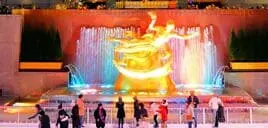 Patinar sobre hielo en Nueva York