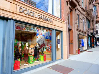 Comprar en Upper East Side - escaparates