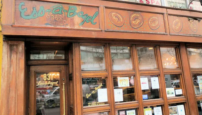 Los mejores bagels de Nueva York - exterior de Ess-a-Bagel