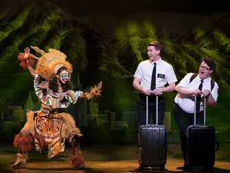 Tickets para The Book of Mormon en Broadway - Arnold y Kevin