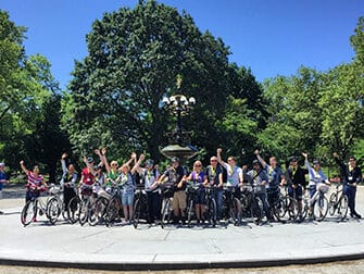 Tour en bicicleta por Central Park en español - Grupo