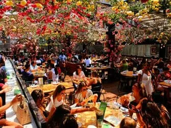 Restaurantes en Nueva York - Terraza rooftop de Birreria