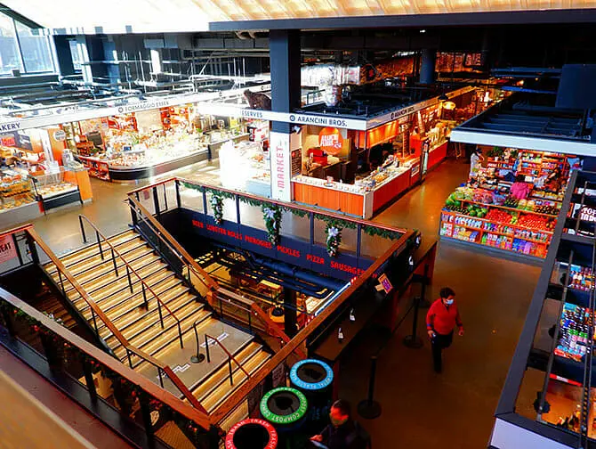 Qué ver y hacer en Lower East Side - El interior del Essex Market