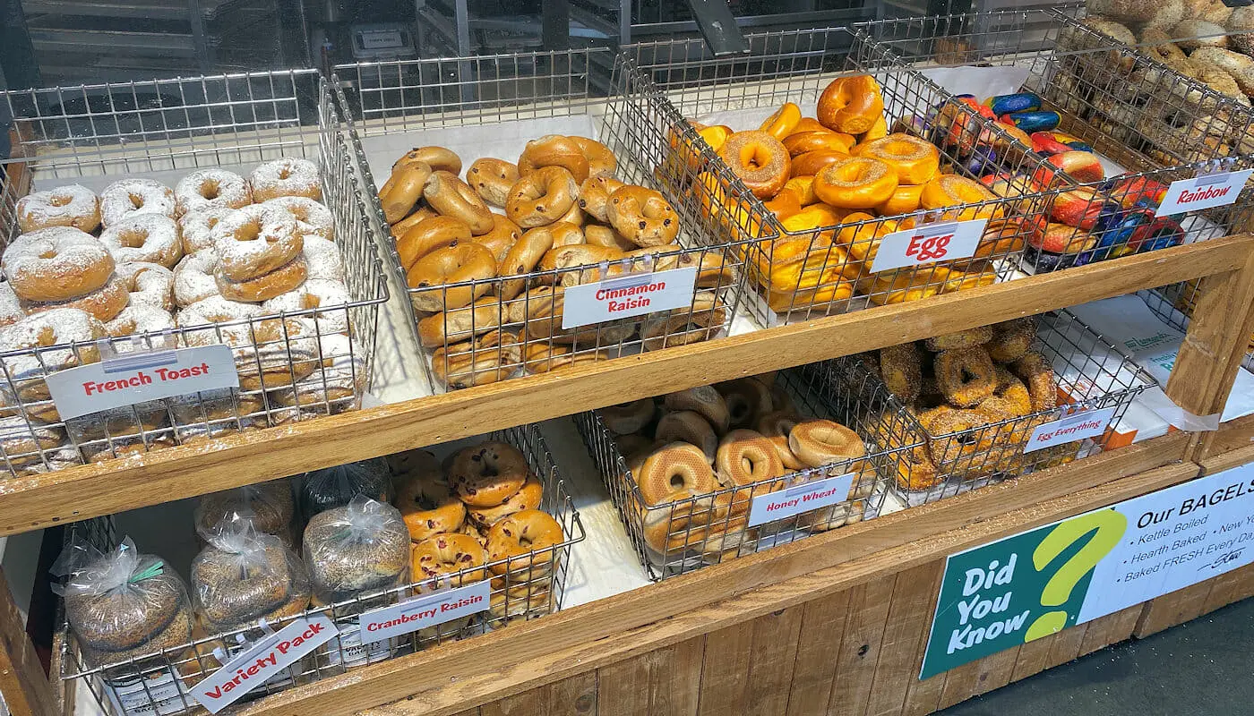 Los mejores bagels de Nueva York - Russ and Daughters- Supermercado